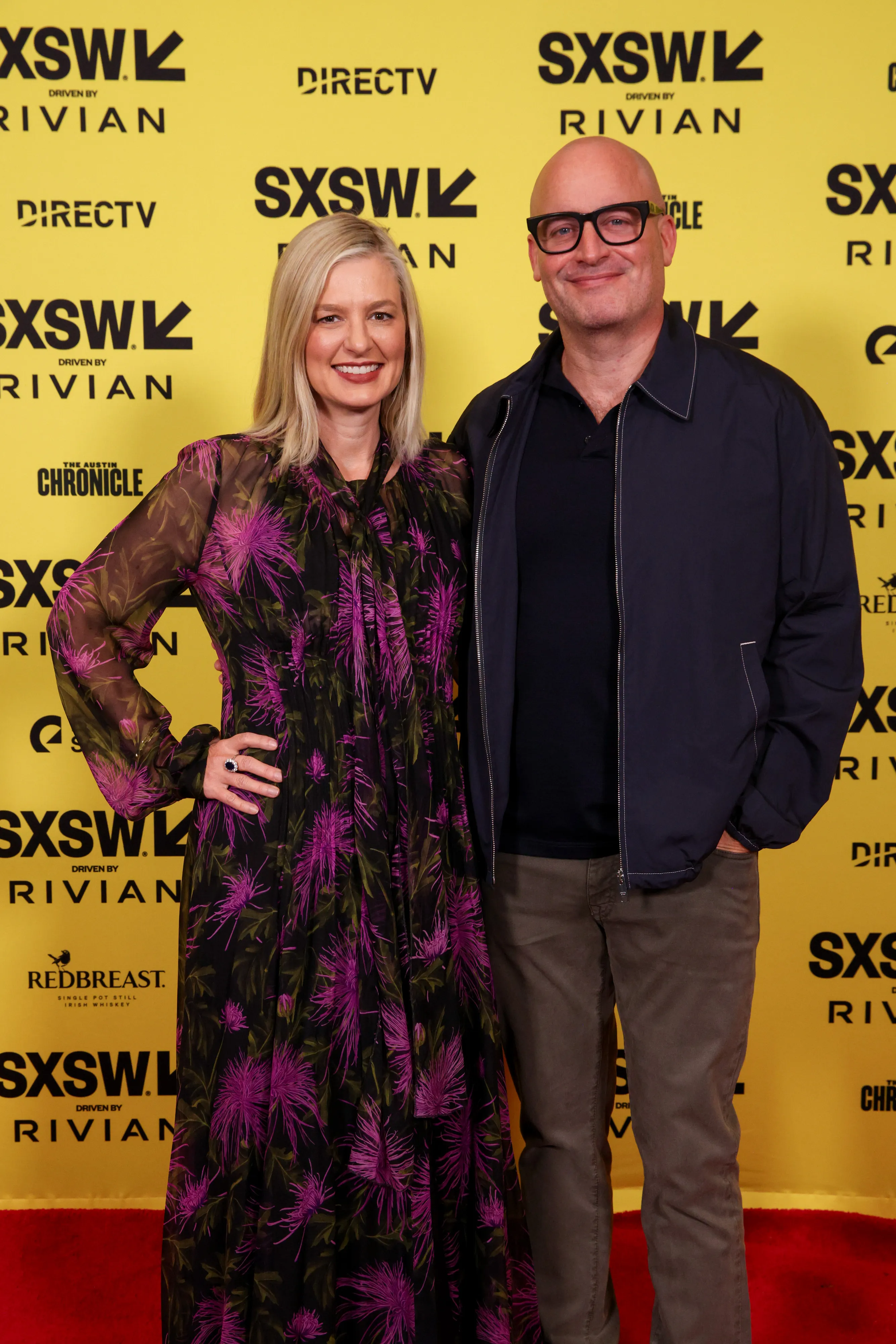 Christina Pazsitzky and Tom Segura at the 