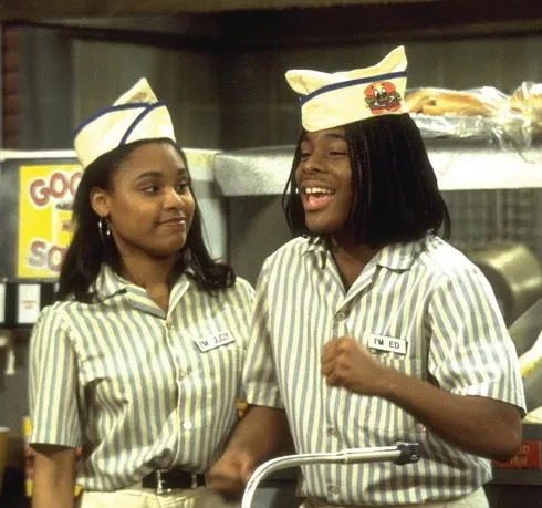 Christy Knowings and Kel Mitchell in 
