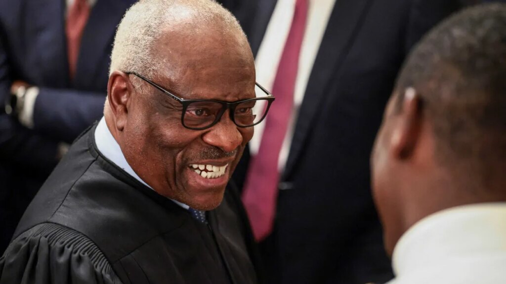 Repugnant Clarence Thomas is the perfect accomplice for Trump’s gaudy conspiracy