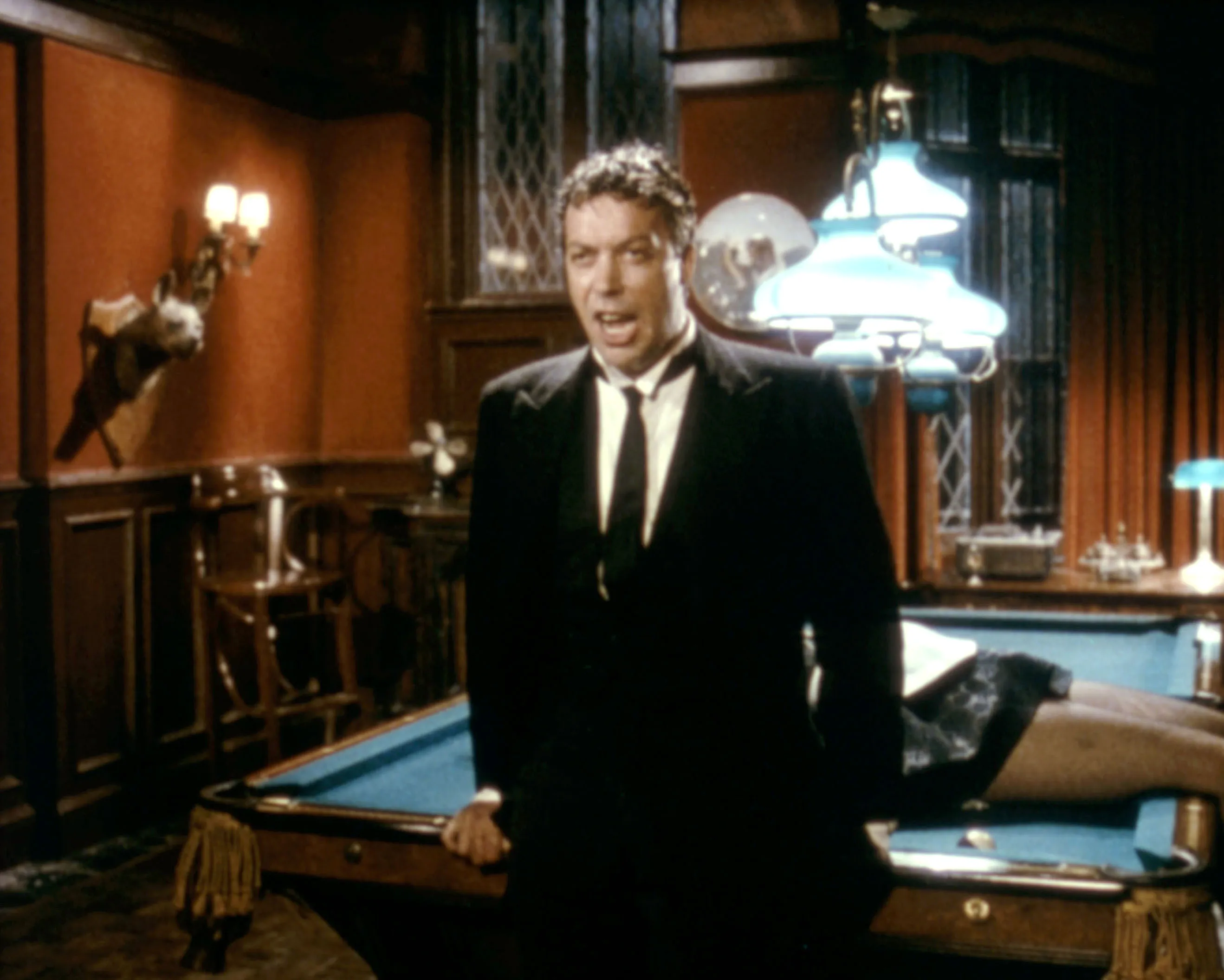 CLUE, Tim Curry, 1985, (c)Paramount/courtesy Everett Collection
CLUE, Tim Curry, 1985, (c)Paramount/courtesy Everett Collection