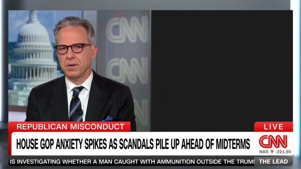 ‘The hell is going on?’ Tapper disgusted after Republican’s internet dies during interview