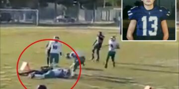 Family sues LAUSD after teen football player dies from ‘textbook’ tackle