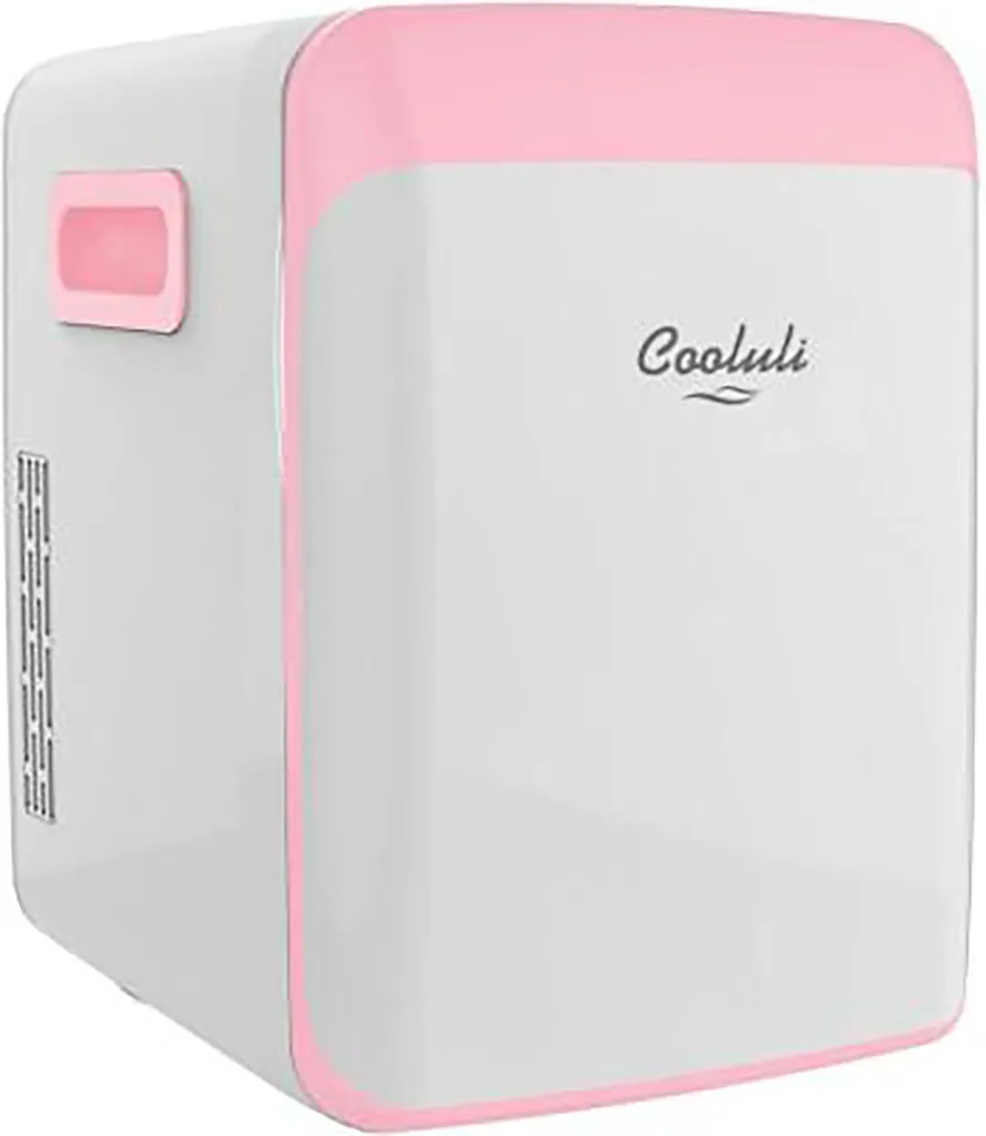 Cooluli 10-liter and 15-liter minifridges, which are being recalled due to fire and burn hazards.