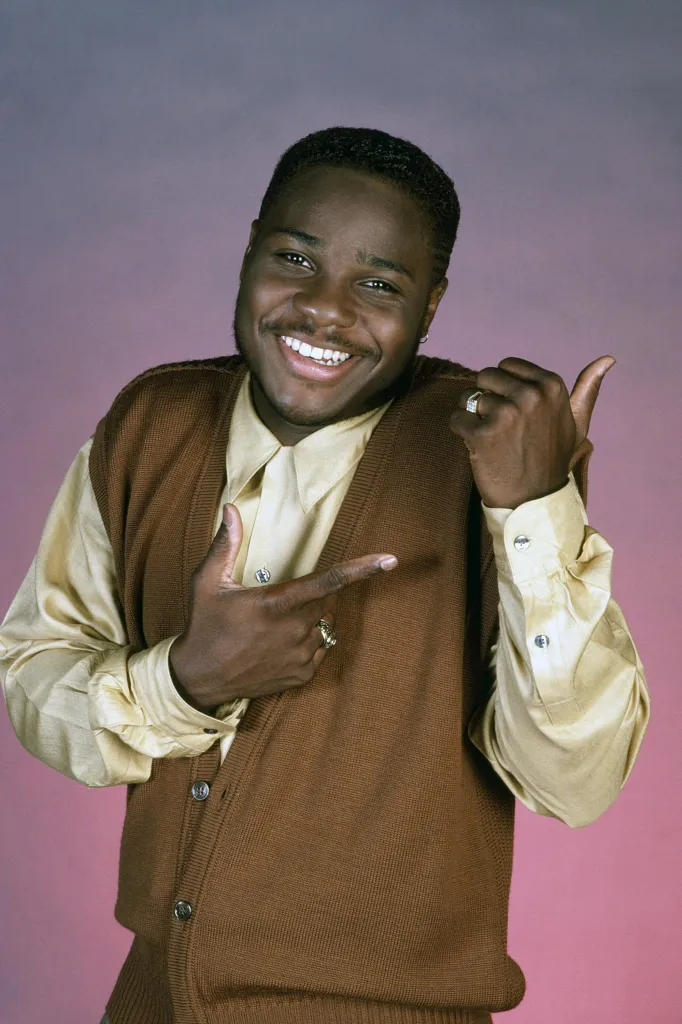 Malcolm-Jamal Warner as Theo Huxtable in The Cosby Show.