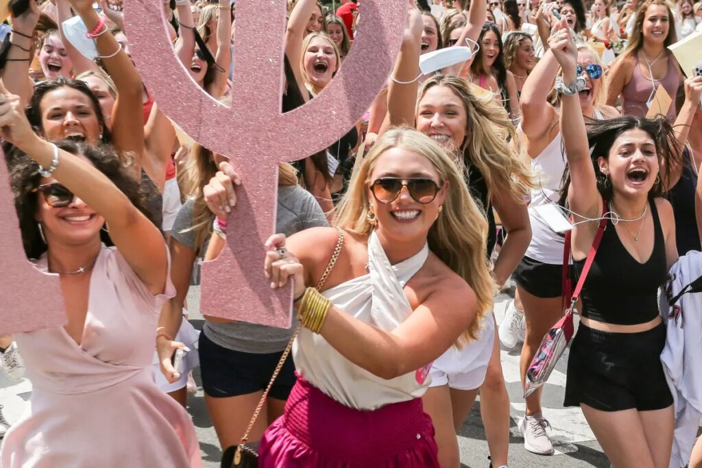 Meet the ‘Basement Girls’ who run college sorority rush’s secret power structure: ‘We are the puppeteers of rush week’
