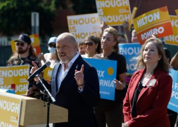 Steve Hilton unveils bold economic plan to stop spread of socialism in California