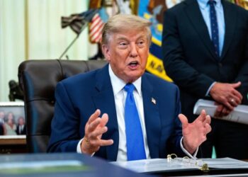 Trump calls Iran ‘all talk and no action,’ touts ‘Wall of Steel’ US Navy blockade as more oil flows out of Strait of Hormuz