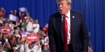 Trump fires back after protester interrupts Myrtle Beach rally for Darline Graham: ‘Mom is voting for us’
