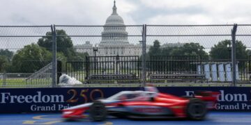 DC transforms into Indy racetrack for final America 250 celebration