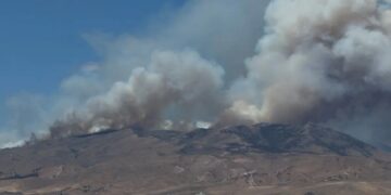 Nevada governor declares state of emergency as Hawk Fire grows to over 10,500 acres