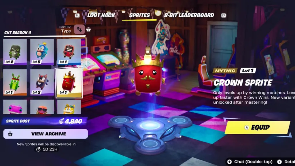 Crown Sprite Fortnite Chapter 7 Season 4