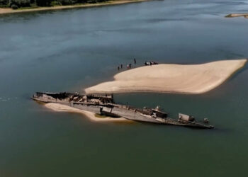 A Drying Danube River Reveals Nazi-Era Vessels, and Hazards of Heat