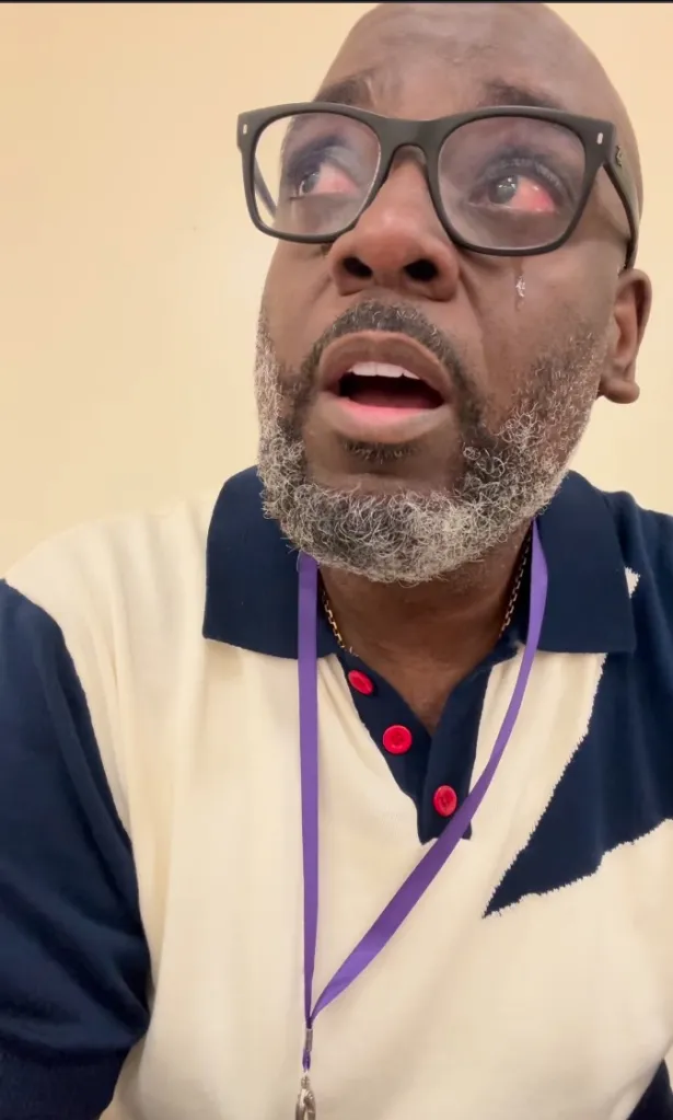 Houston high school teacher Darius Williams broke down during his lunch break after finding out his students couldn't write on Aug. 11, 2026.