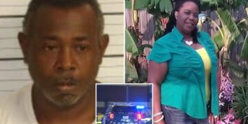 Louisiana husband allegedly killed wife, propped her body in passenger seat and drove through several states before being arrested