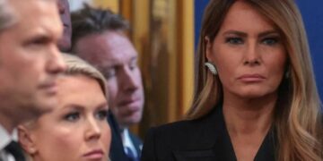 Melania blows off Rose Garden event where Trump praised her hard work