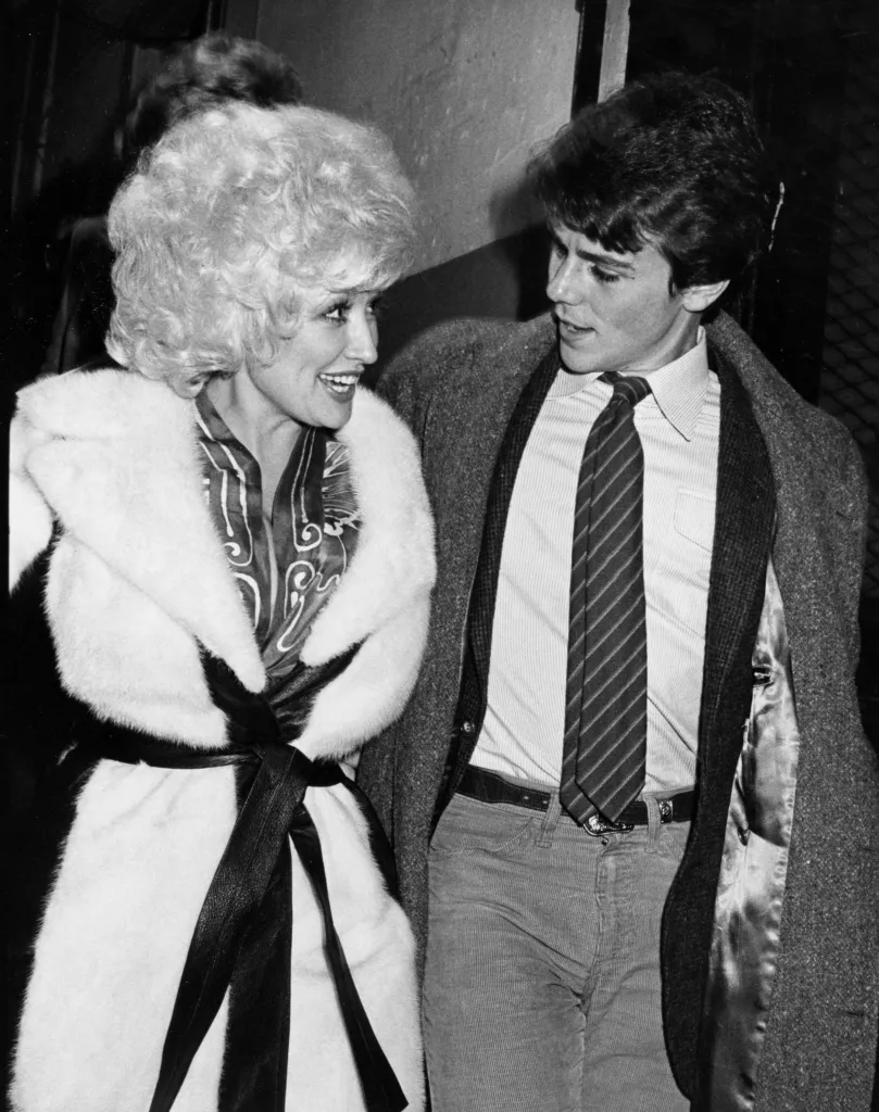 Dolly Parton and her brother David Parton.