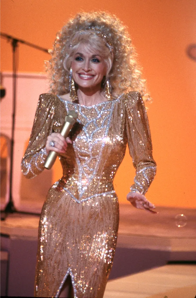 Dolly Parton on 'Dolly' in 1987.