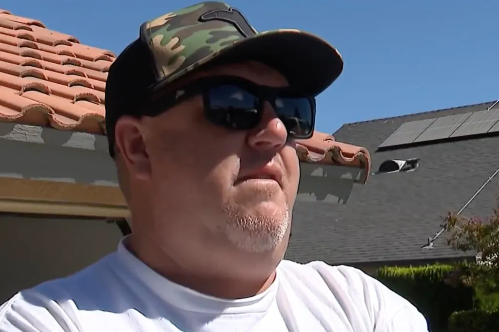 Dustin Dailey, father of Maddalyn Dailey, in Victorville.