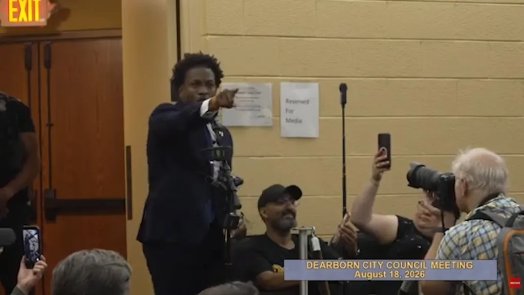 Sewell and other Dearborn critics have pointed to a case in which Muslim counterprotesters, in his view, suffered inadequate consequences for assaulting Jake Lang, a local political activist.