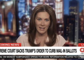 ‘Bad for thee but not for me’: Erin Burnett torches Trump with his own mail ballot words