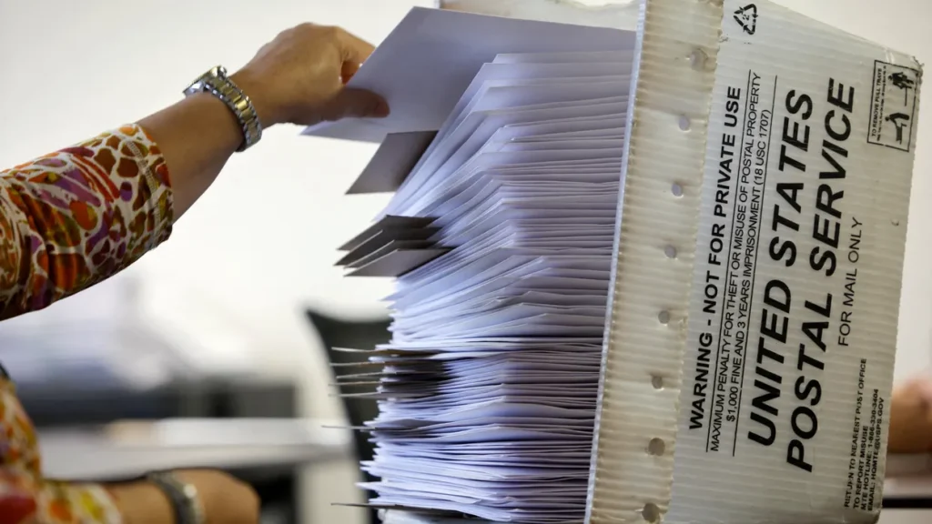 Trump calls mail votes ‘cheating’ — as he quietly mails in his own ballot again