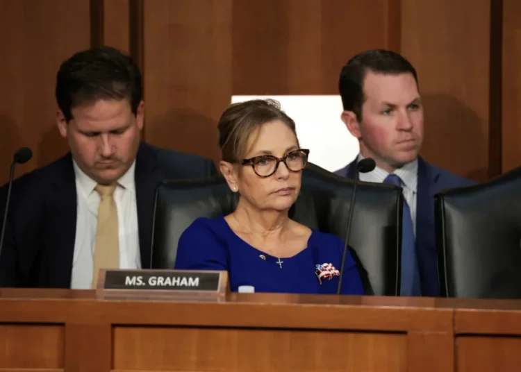 Darline Graham taunted after ‘tripping headfirst’ at the worst time for Republicans