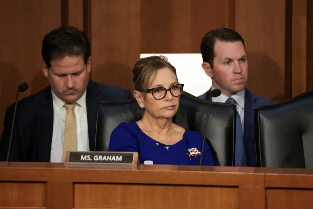 Darline Graham taunted after ‘tripping headfirst’ at the worst time for Republicans