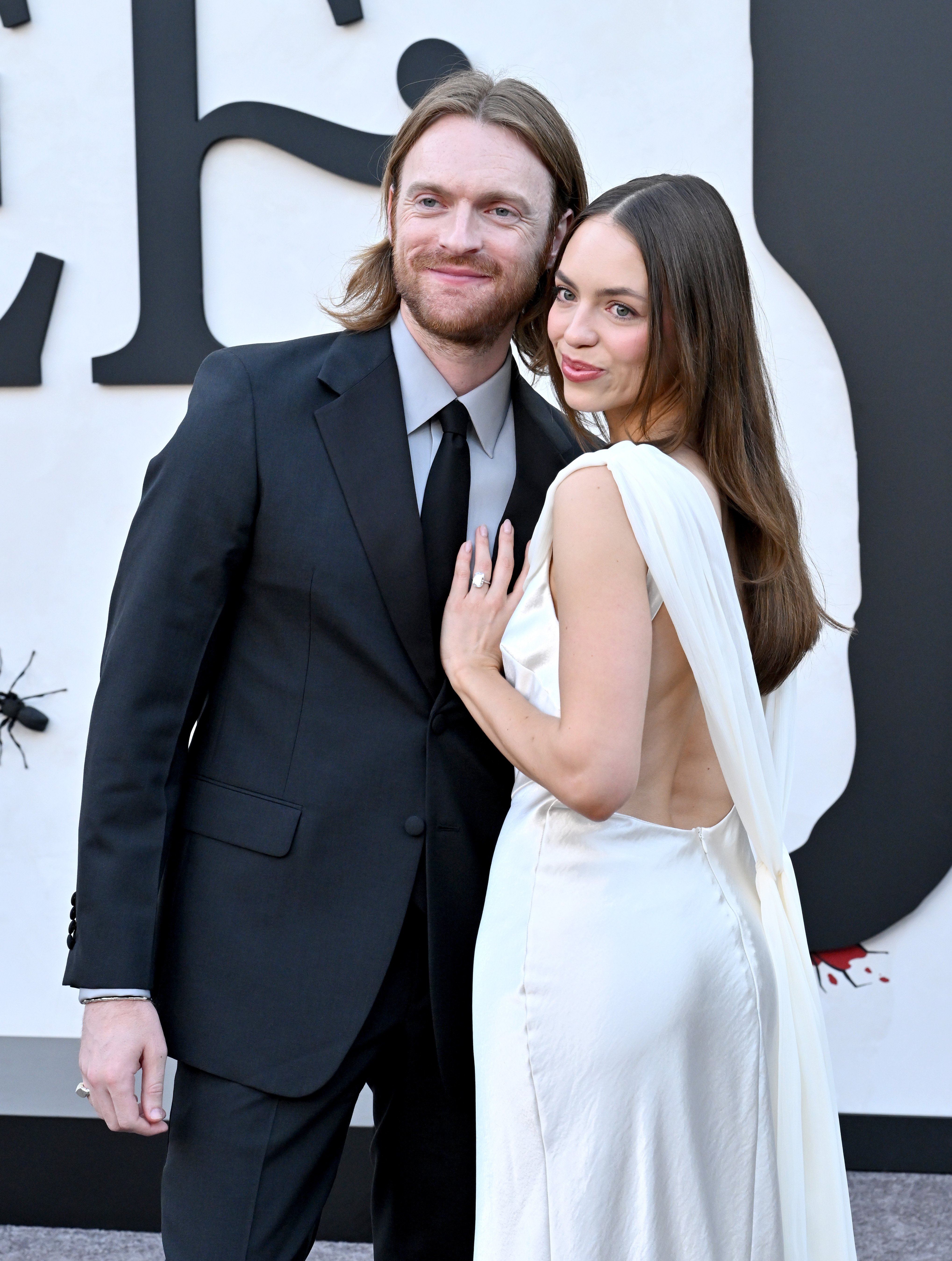 FINNEAS and Claudia Sulewski at the Los Angeles Premiere of Netflix's