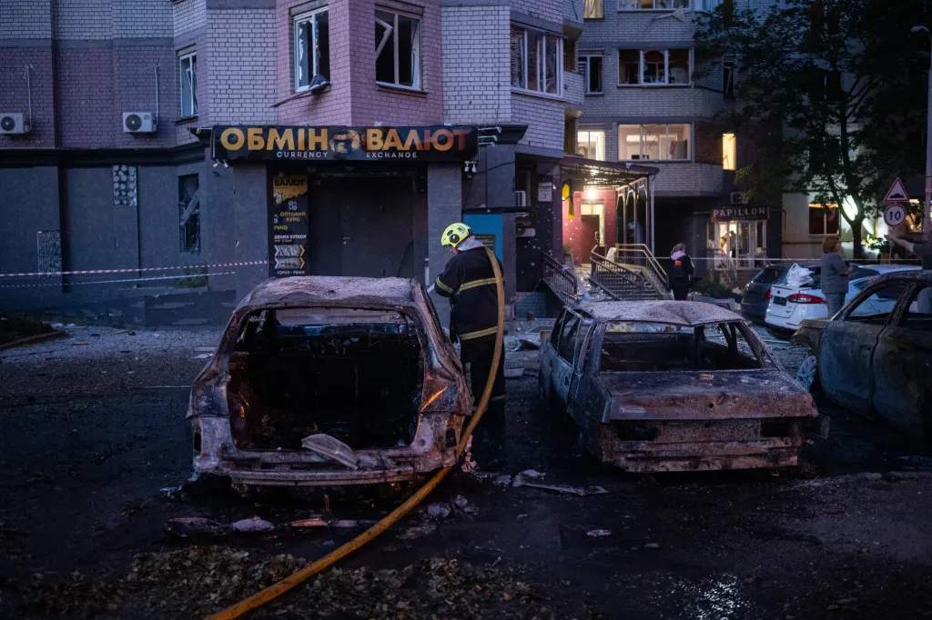 Damage to commercial and residential buildings was reported in two other city districts.