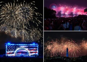 Trump’s 4th of July fireworks display on National Mall confirmed as largest in history
