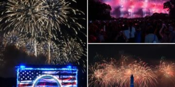 Trump’s 4th of July fireworks display on National Mall confirmed as largest in history