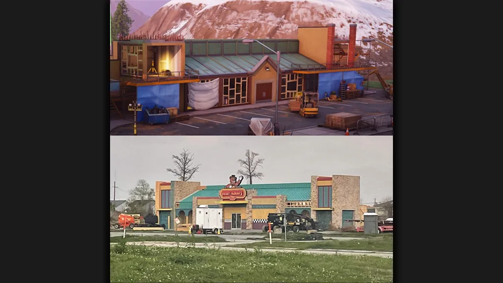 FNAF Fortnite Easter Egg Comparison