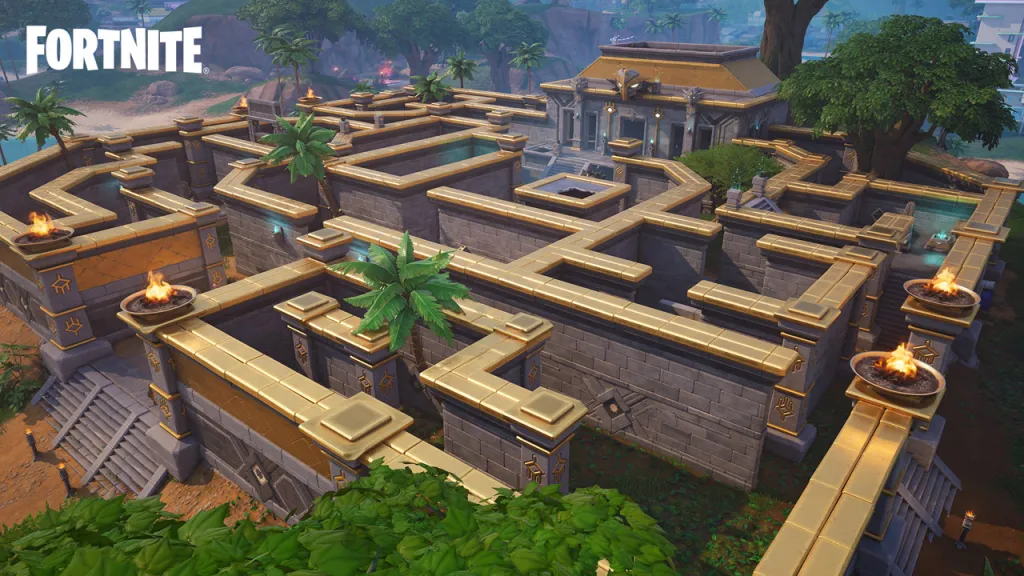 Fortnite Chapter 7 Season 4 Temple POI
