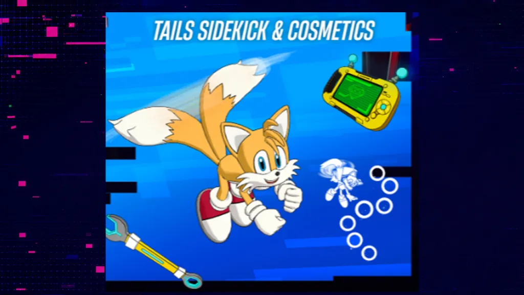 Fortnite Override Battle Pass Tails Sidekick