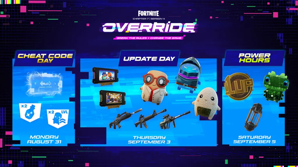 Fortnite Sprite Events August 31