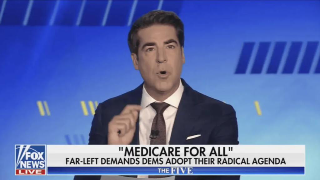 Internet firestorm after Jesse Watters uncorks bizarre health care plan: ‘Finally’