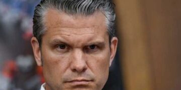 Outrage after ‘punk’ Pete Hegseth drops slur in military speech: ‘So pathetic’