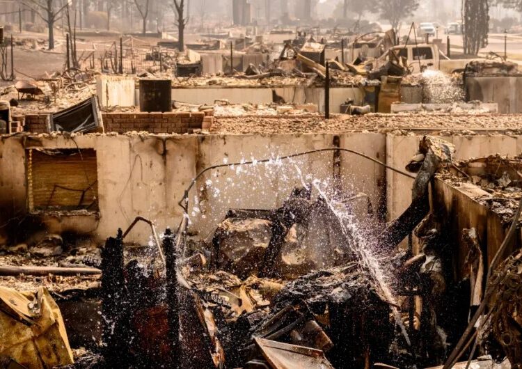 Wildfires come for the suburbs