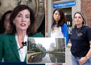 Parents at NYC school near toxic Gowanus Canal demand Hochul resign for endangering kids