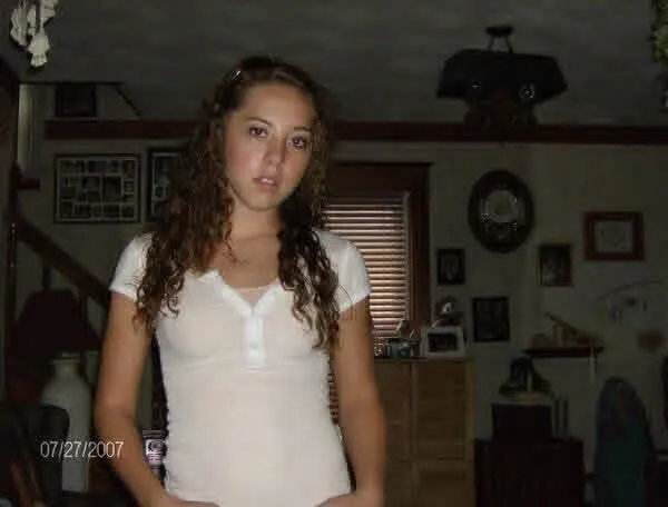 Chea Eagleson, 17, in high school.