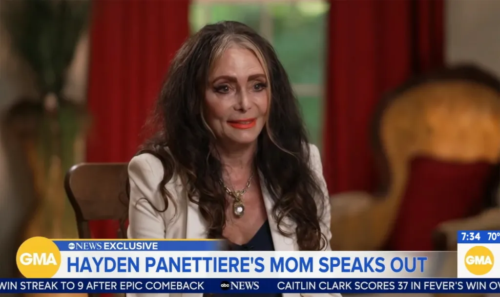 Lesley Vogel on GMA with the headline 