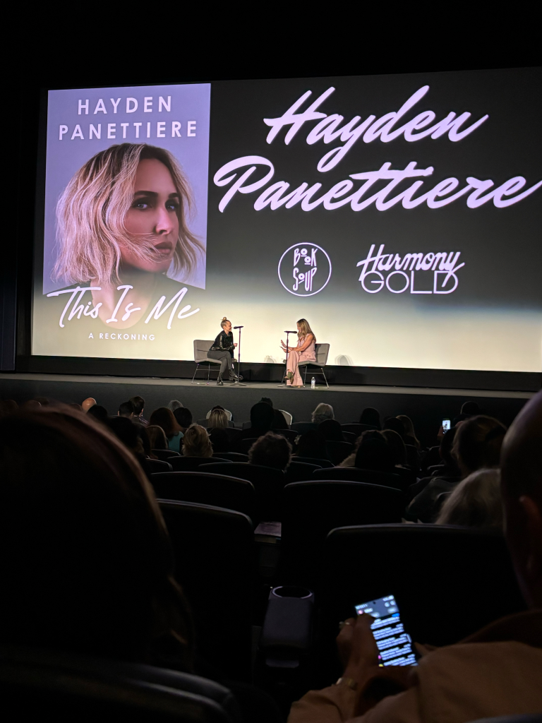 Hayden Panettiere's Q&A panel about her book 