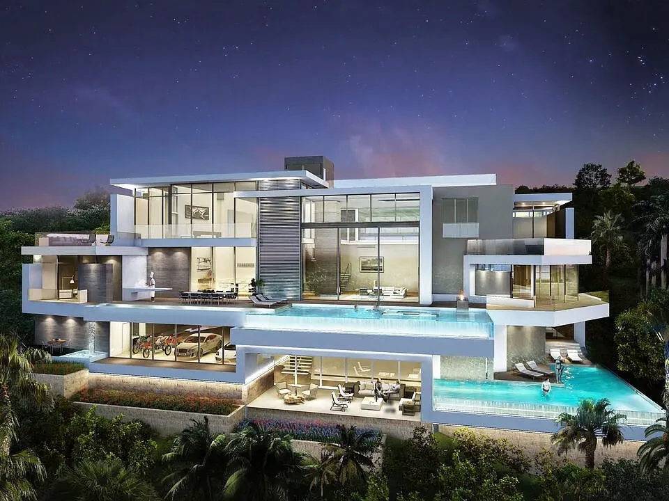 A rendering shows a proposed house on a lot in Los Angeles, where Hayden Panettiere once lived with her mother before the home was torn down and listed for sale.