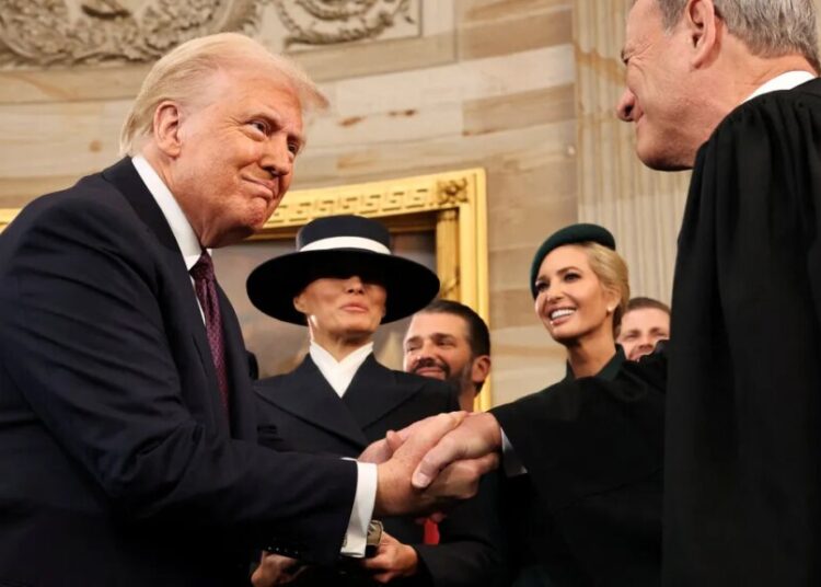 Trump ‘flipped’ his ballroom story to ‘blackmail’ the Supreme Court: expert