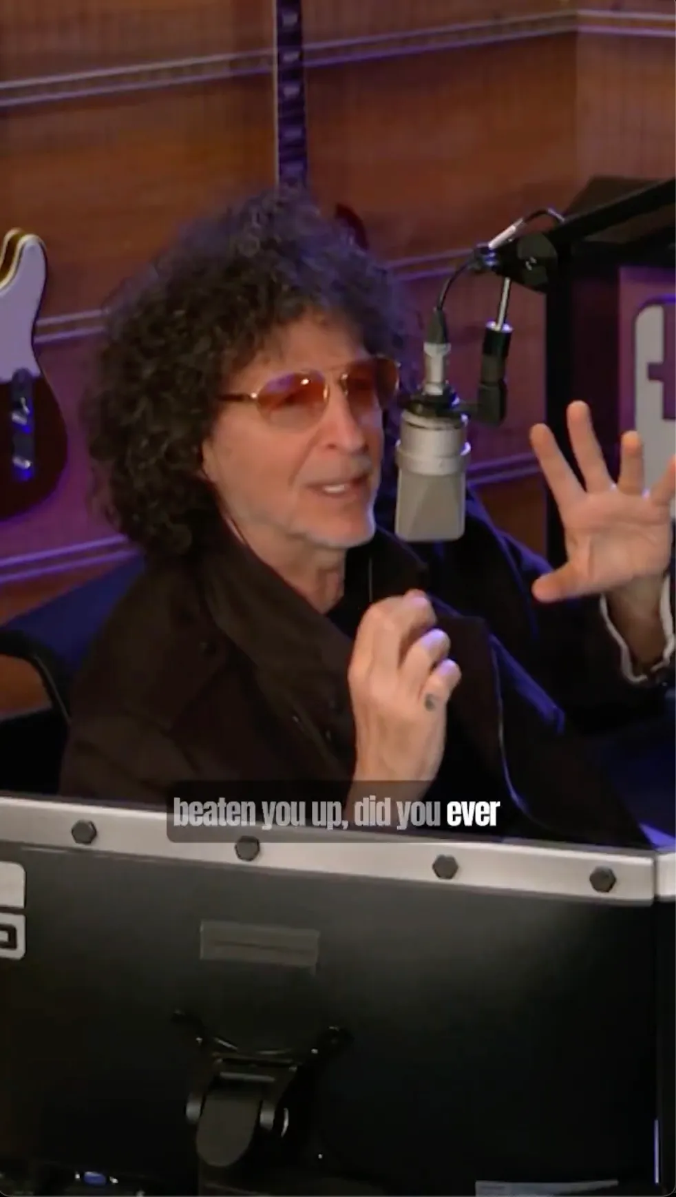 Howard Stern interviewing Jeffrey Ross on the Stern Sirius XM Show.