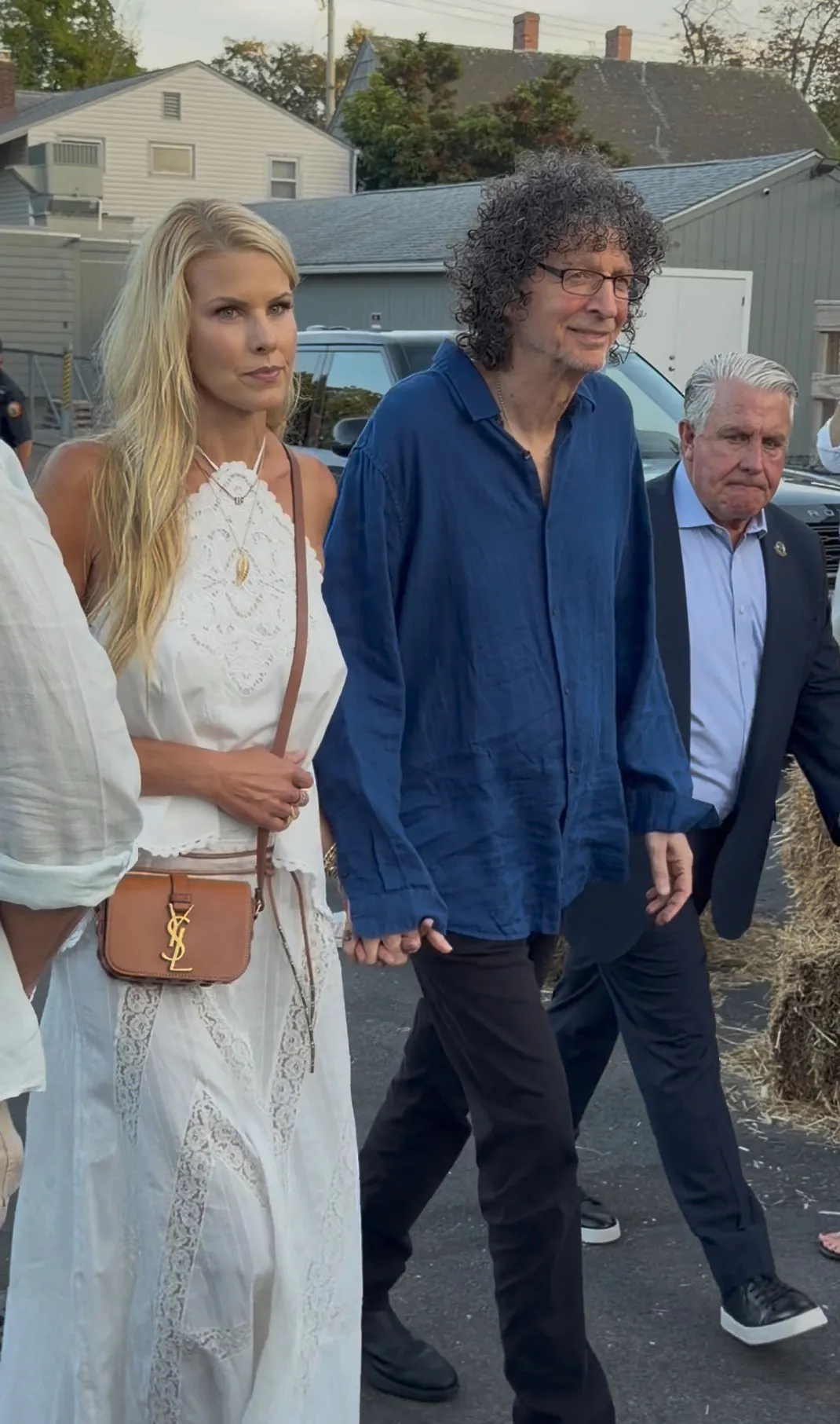 Howard and Beth Stern at a Hamptons event.