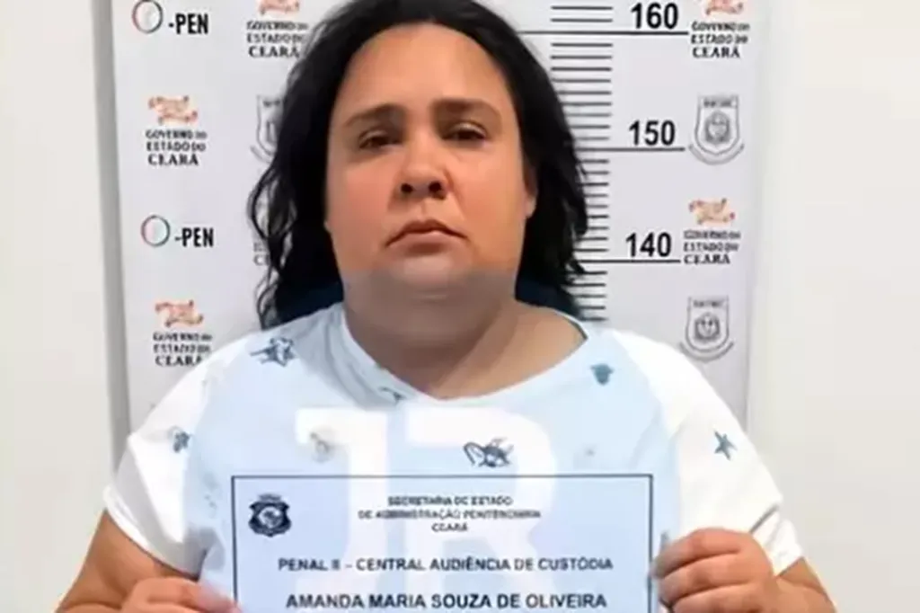 Amanda Maria Souza de Oliveira, who is in reality 37 years old, was convicted of fraud and false identity on Thursday after she was caught pretending to be a 12-year-old girl with a foster family.