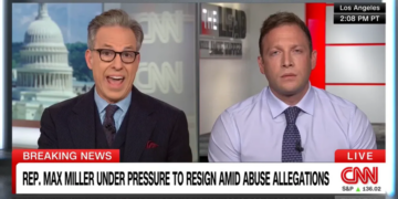 ‘You just defended it!’ Tapper takes Max Miller to task for ‘shockingly reckless’ photo