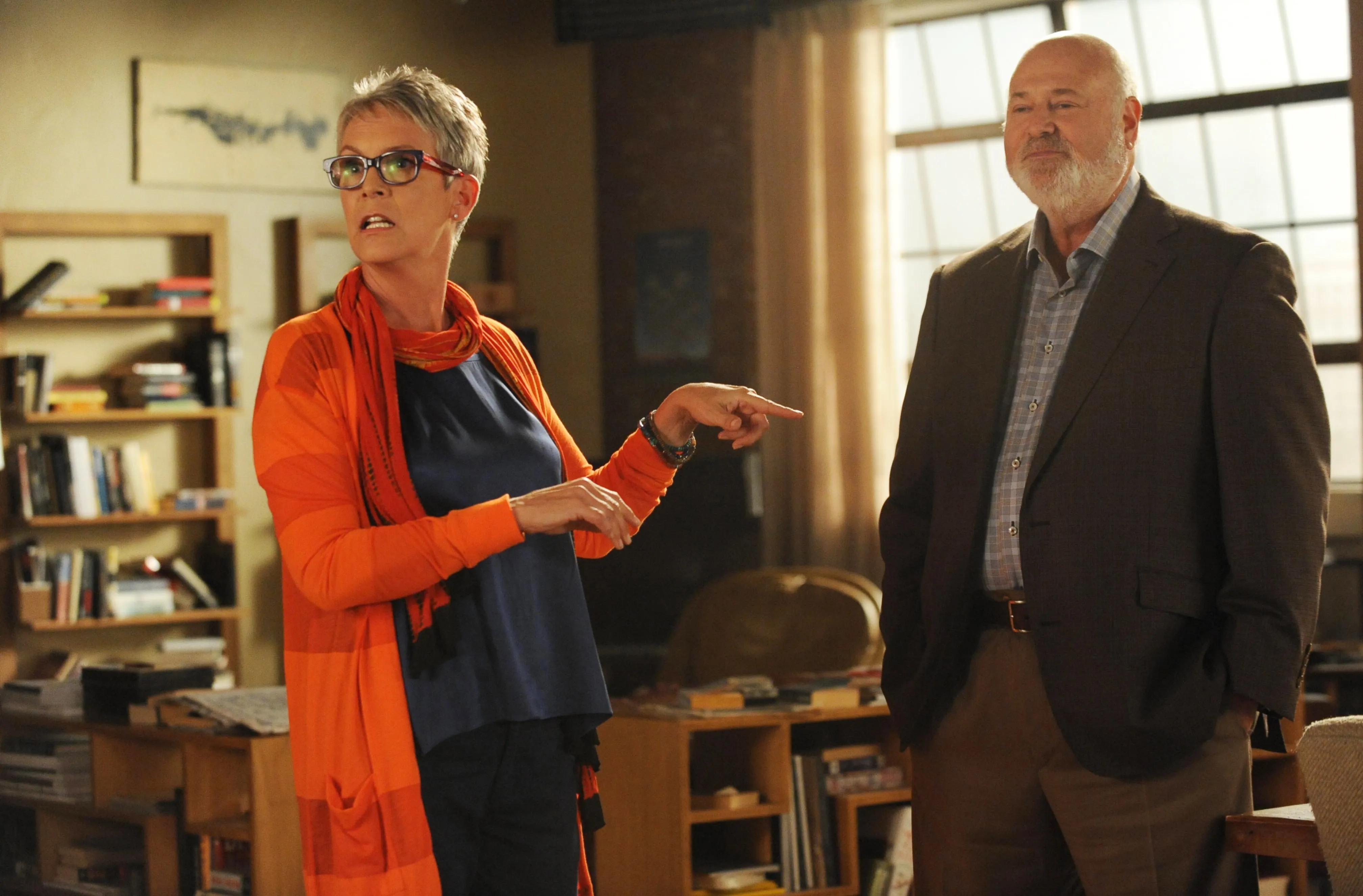 Jamie Lee Curtis, Rob Reiner in 