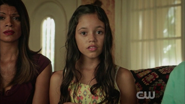 Jenna Ortega as a young Jane in